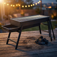 BlackPeak MetroFold Pro Charcoal Grill Station — Studio Shot