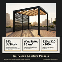 NoirVerge Aperture Pergola — Results & Stats