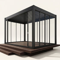 VetroHaus Panorama Glass Pavilion — Studio Shot